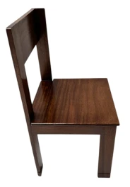Art Deco Side Chair by J.A. Muntendam, Walnut, Dutch Design, 1920s 2